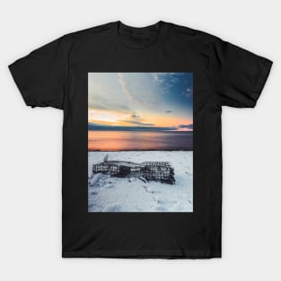 Ethereal Sunrise: Lobster Cage's Reverie V2 T-Shirt